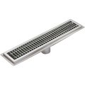 Imc Teddy Foodservice Equip IMC Floor Water Receptacle with Stainless Steel Grating & 1 Center Drain FWR-36-SG